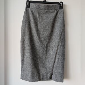 Banana Republic Gray Pencil Skirt 0P
